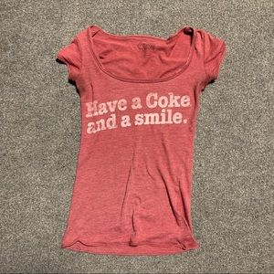 Vintage Coca Cola “Have a Coke and a Smile.” Shirt